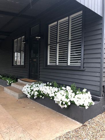 Elegant Painted Timber Shutters for Stylish Window Coverings — Southern Blinds & Awnings In Balaclava NSW