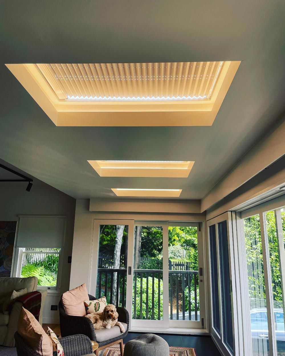 Three Ceiling Skylights with Blinds — Southern Blinds & Awnings In Mittagong NSW