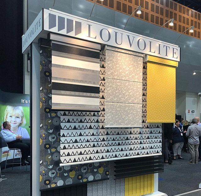 Stylish Window Blinds showcased in the Shop Display — Southern Blinds & Awnings In Mittagong NSW