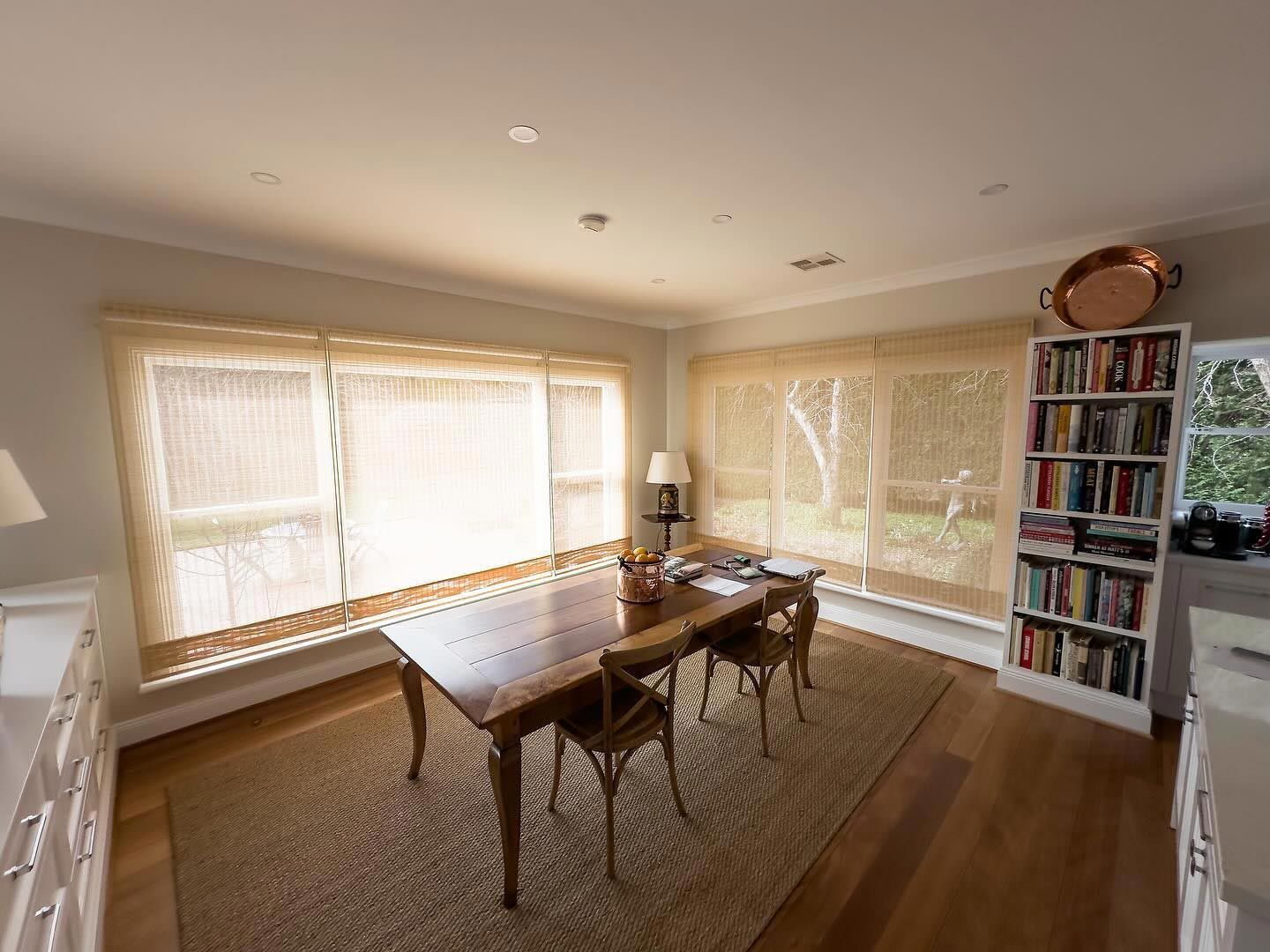 A Room With Motorised Blinds