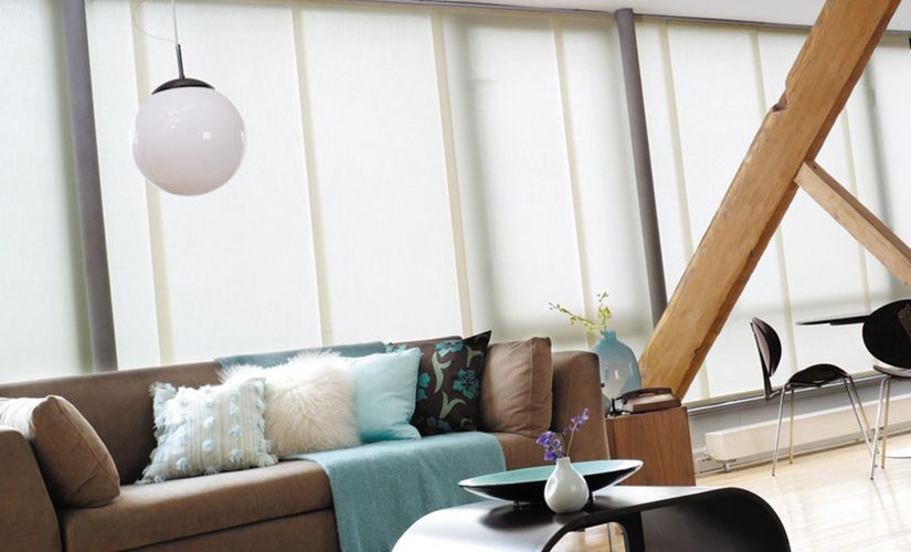 Home Adorned with Stylish Panel Glide Blinds — Southern Blinds & Awnings In Balaclava NSW