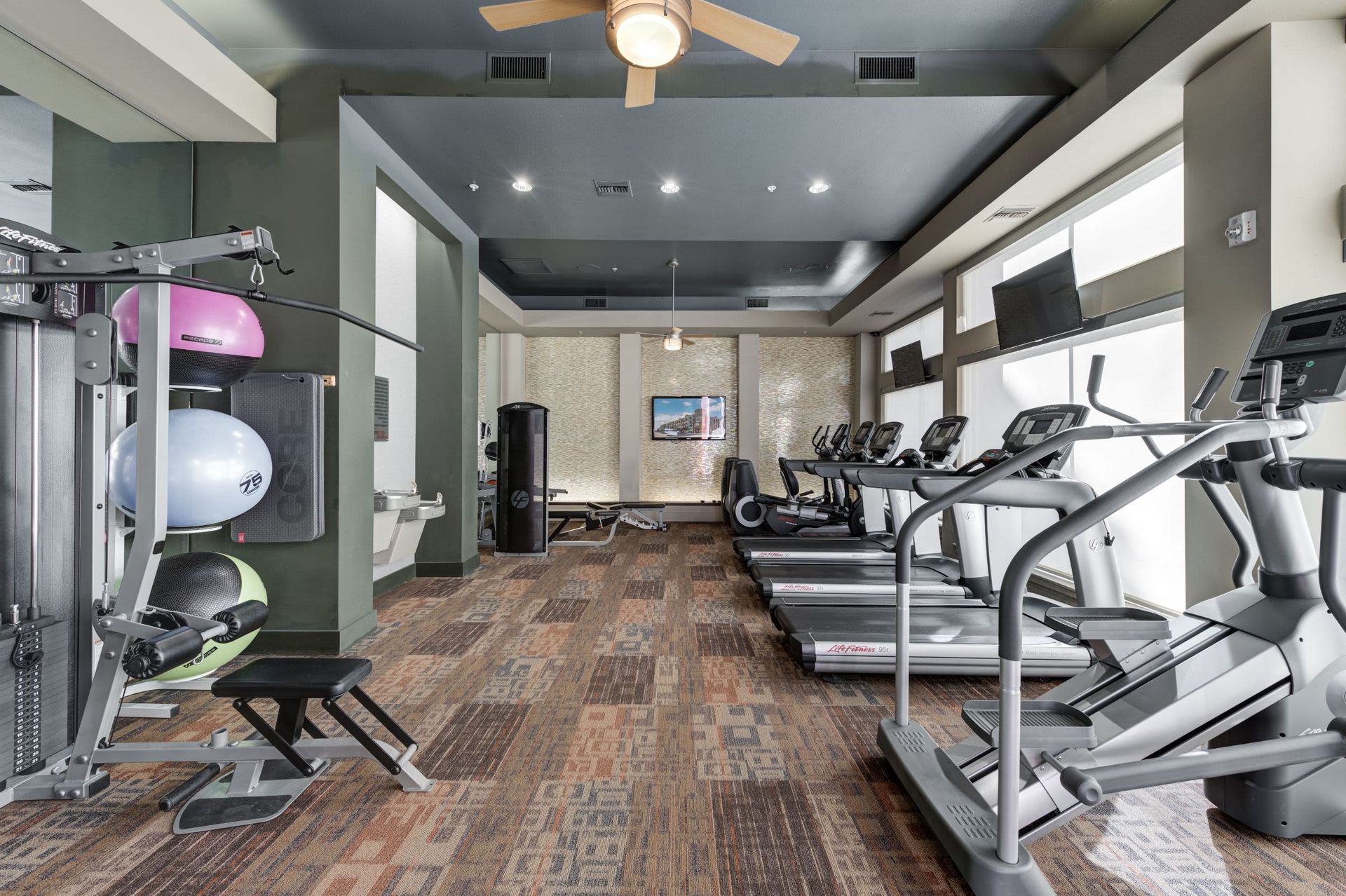 Modern Fitness Center at The Marq at Ridgegate