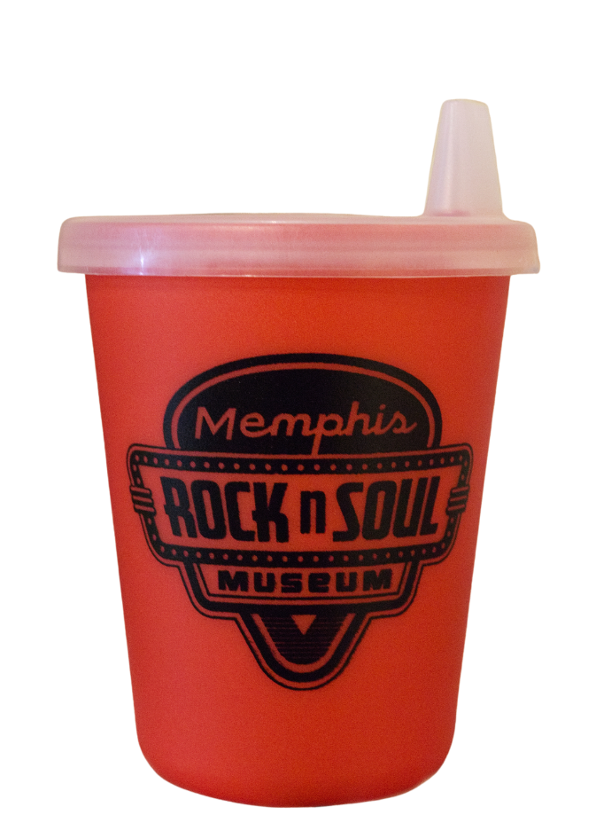 A red cup that says memphis rock n soul museum