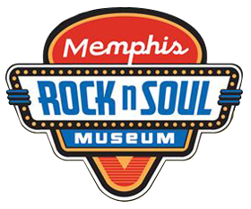 A logo for the memphis rock n soul museum