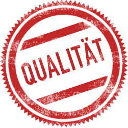 Red, distressed stamp with 