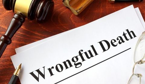 Wrongful Death — Wrongful Death Document And Gavel in Visalia, CA