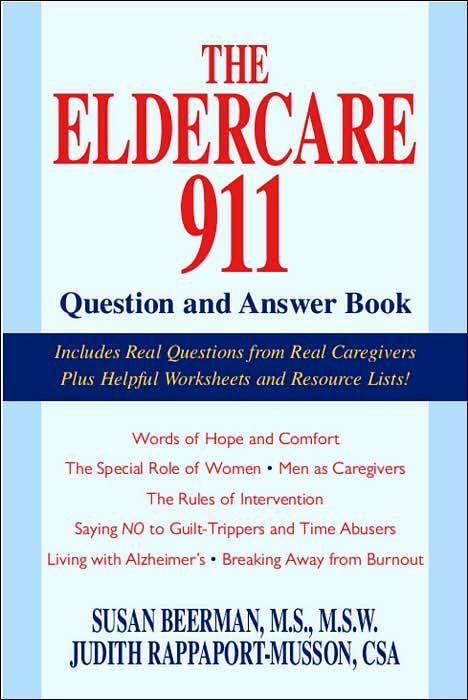 Eldercare 911 Q & A Book Cover