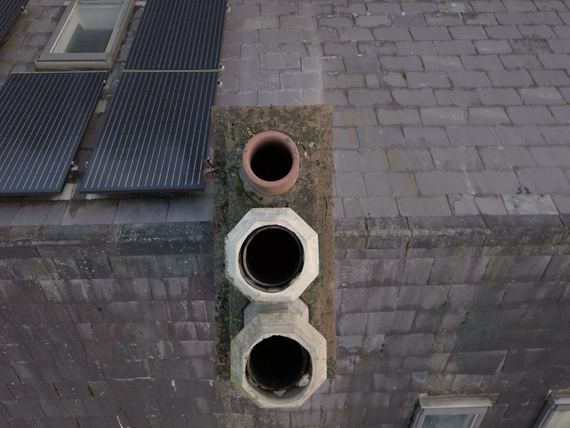 Aerial Photography - Drone Pilot Belfast - Chimney Inspection