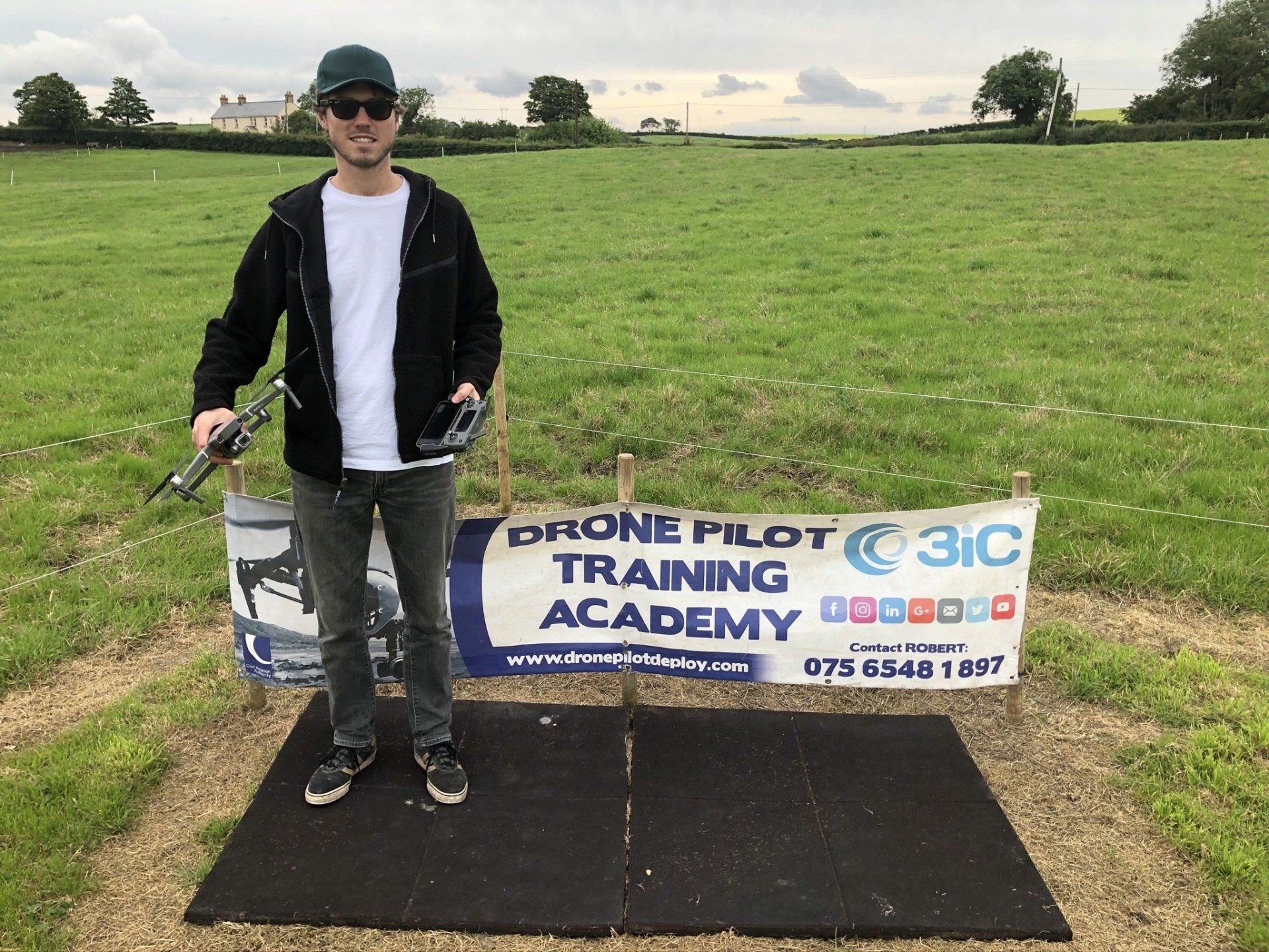 Drone Pilot Training Academy - Student Will passed his PfCO.