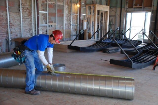 measuring pipe - AC repairs in Trinidad, CO