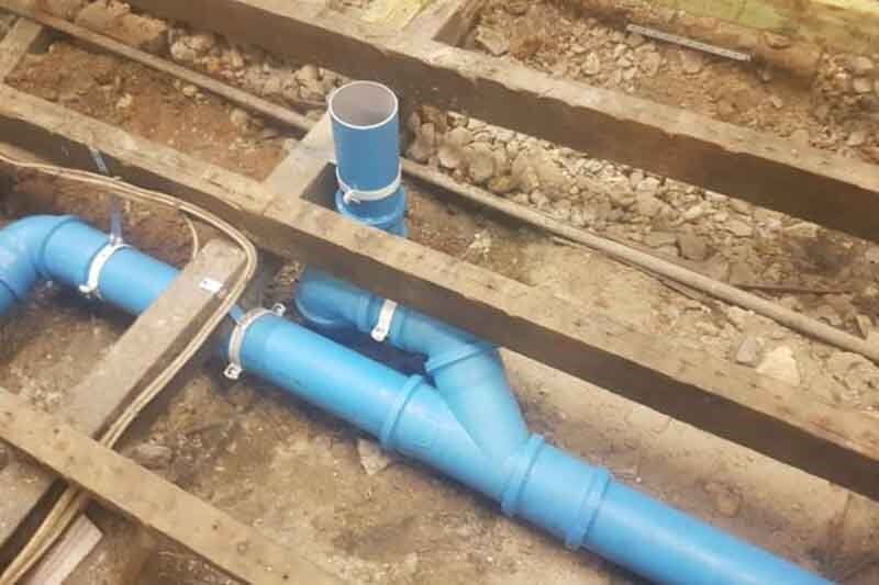 Underground Piping — Plumbing in Laurieton, NSW