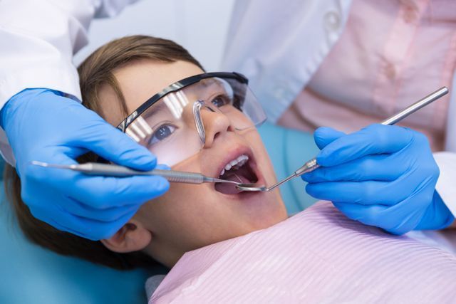 Child dental cleaning at Central City Dentistry, Concord, NH