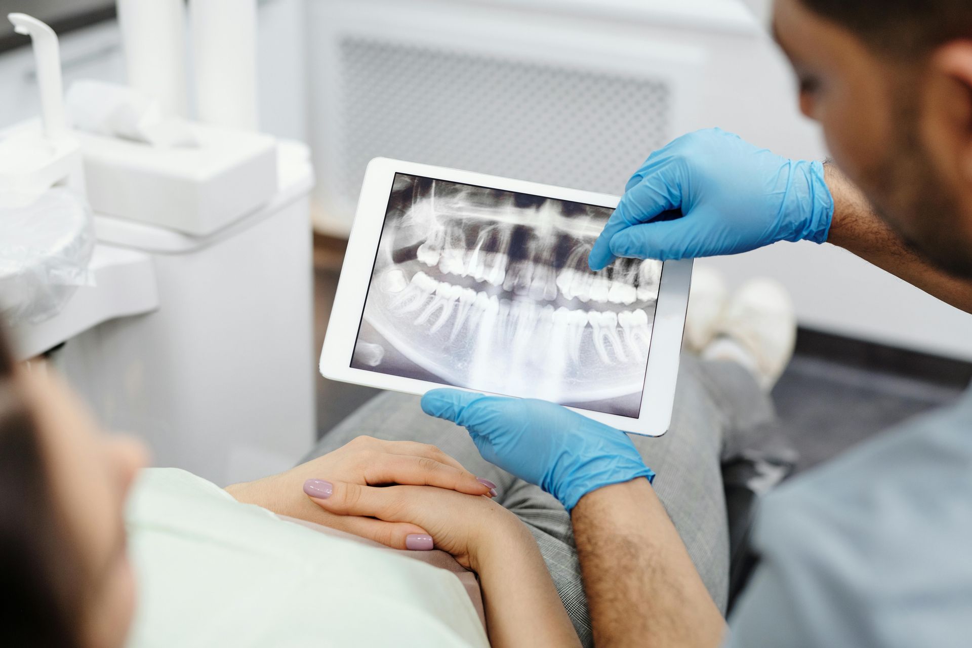 Routine dental check-up and cleaning in Concord, NH.