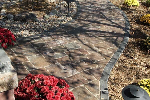 Enhance Your Patio or Walkway With the Elegance of Canterbury Hill Pavers by Stockman Stoneworks.