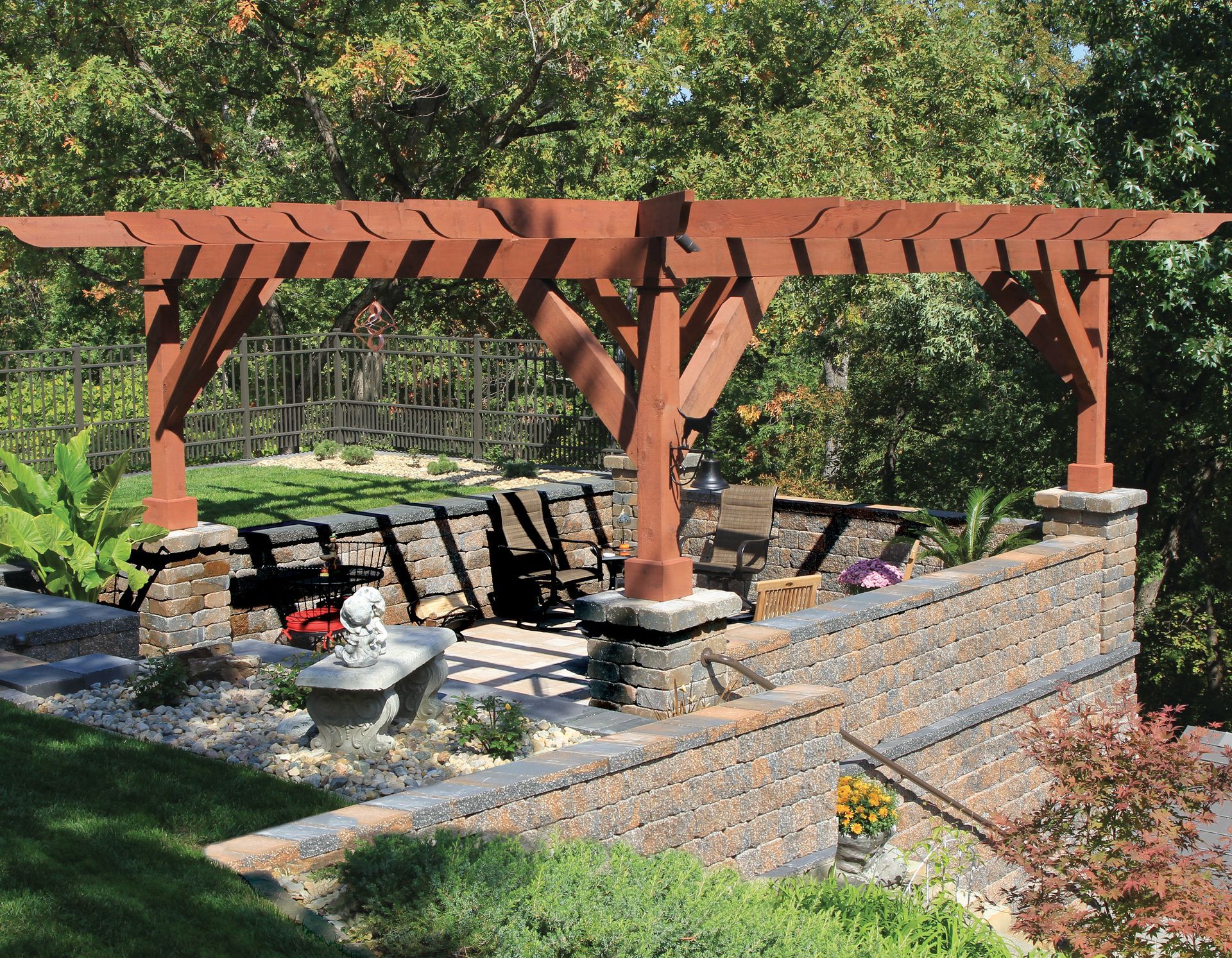 Elevate Your Outdoor Space With Stockman Stoneworks: Blocks, Bricks, Stones & Landscaping.