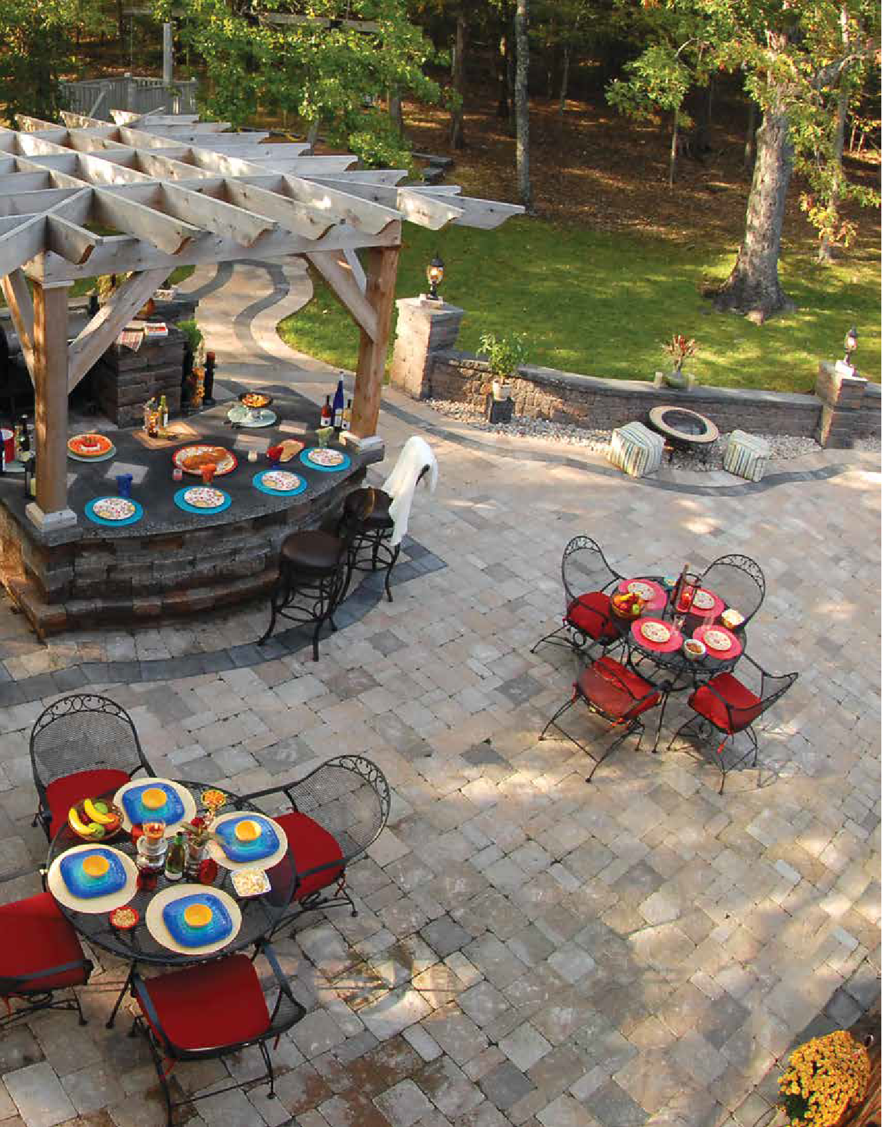 Stockman Stoneworks Incorporates the Best Materials for Home Patios & Landscapes.