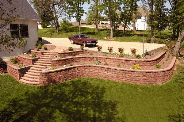 Stockman Stoneworks Is Thrilled to Showcase Viking Retaining Wall Block, Combining Strength & Beauty