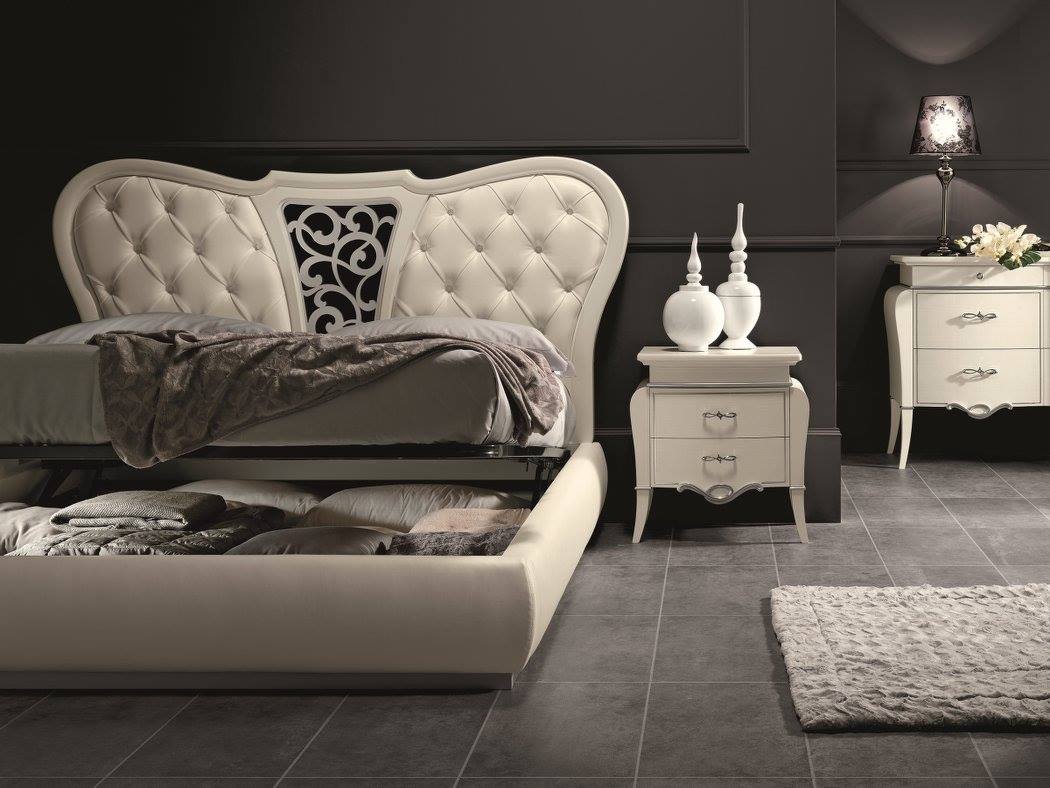 letto matrimoniale stile classico