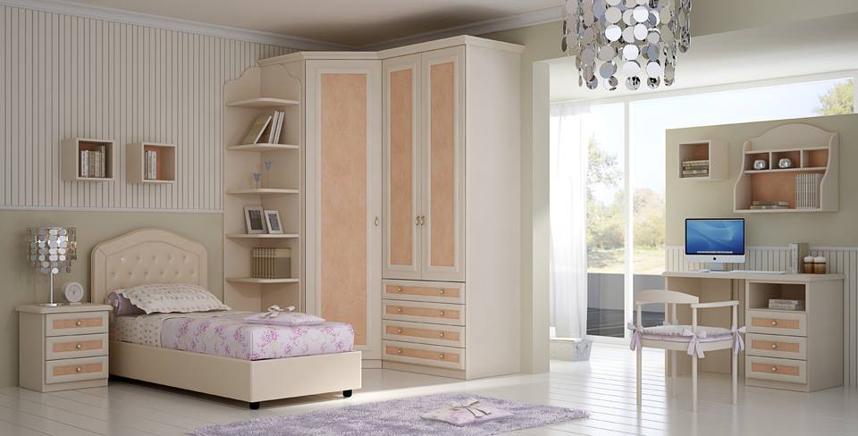 cameretta con armadio angolare