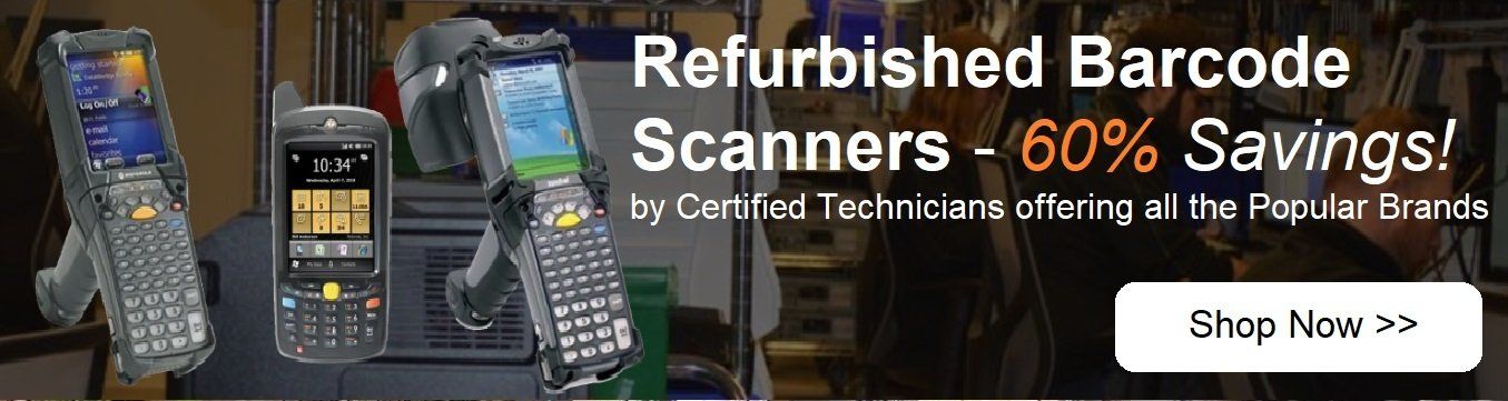 certified refurbished barcode scanners