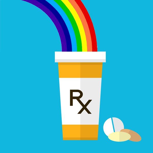 color prescription labels