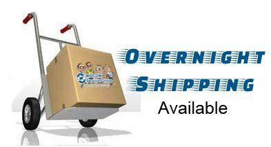 overnight shipping available