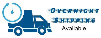overnight shipping available