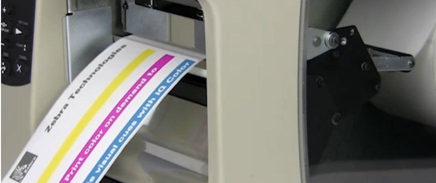 Zebra IQ Color Thermal Labels Printing