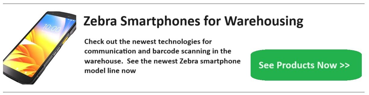 zebra smartphones for warehousing