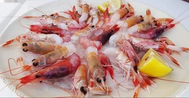 gamberi crudi