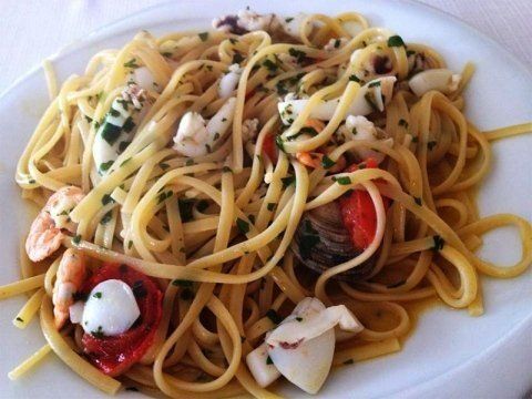 linguine con il pesce