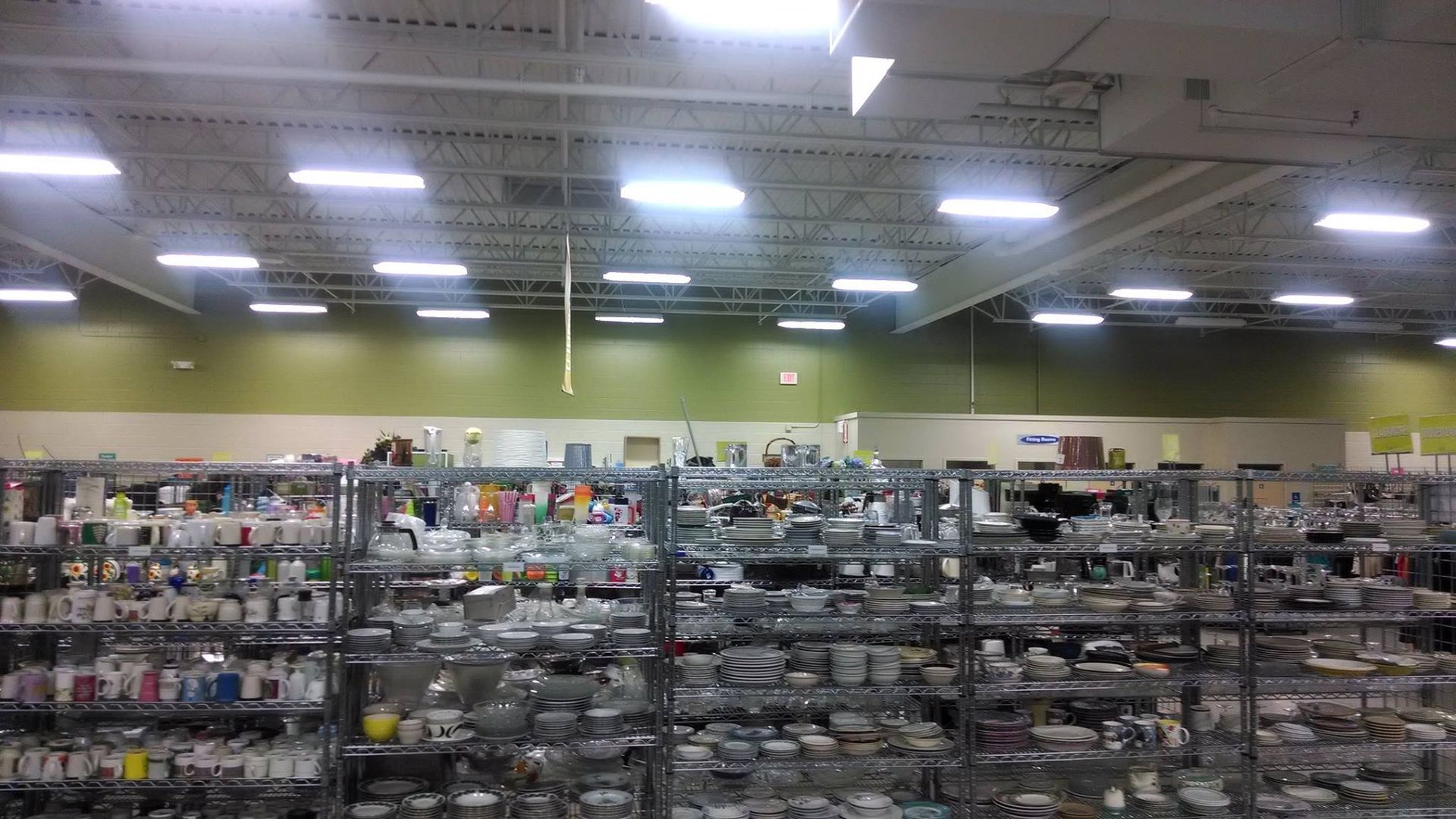 Front View of A Shoe Section - Chicago, IL - McMaster Painting