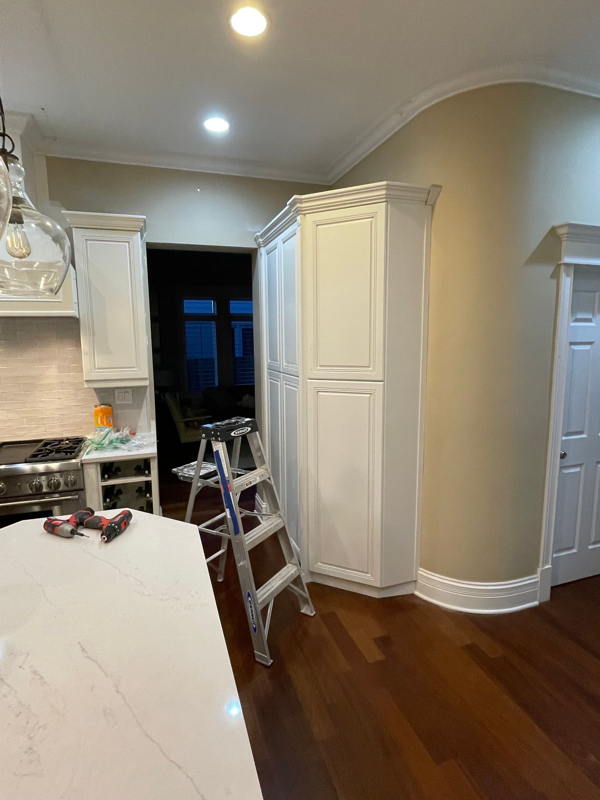 Ladder on Kitchen — Chicago, IL — McMaster Painting