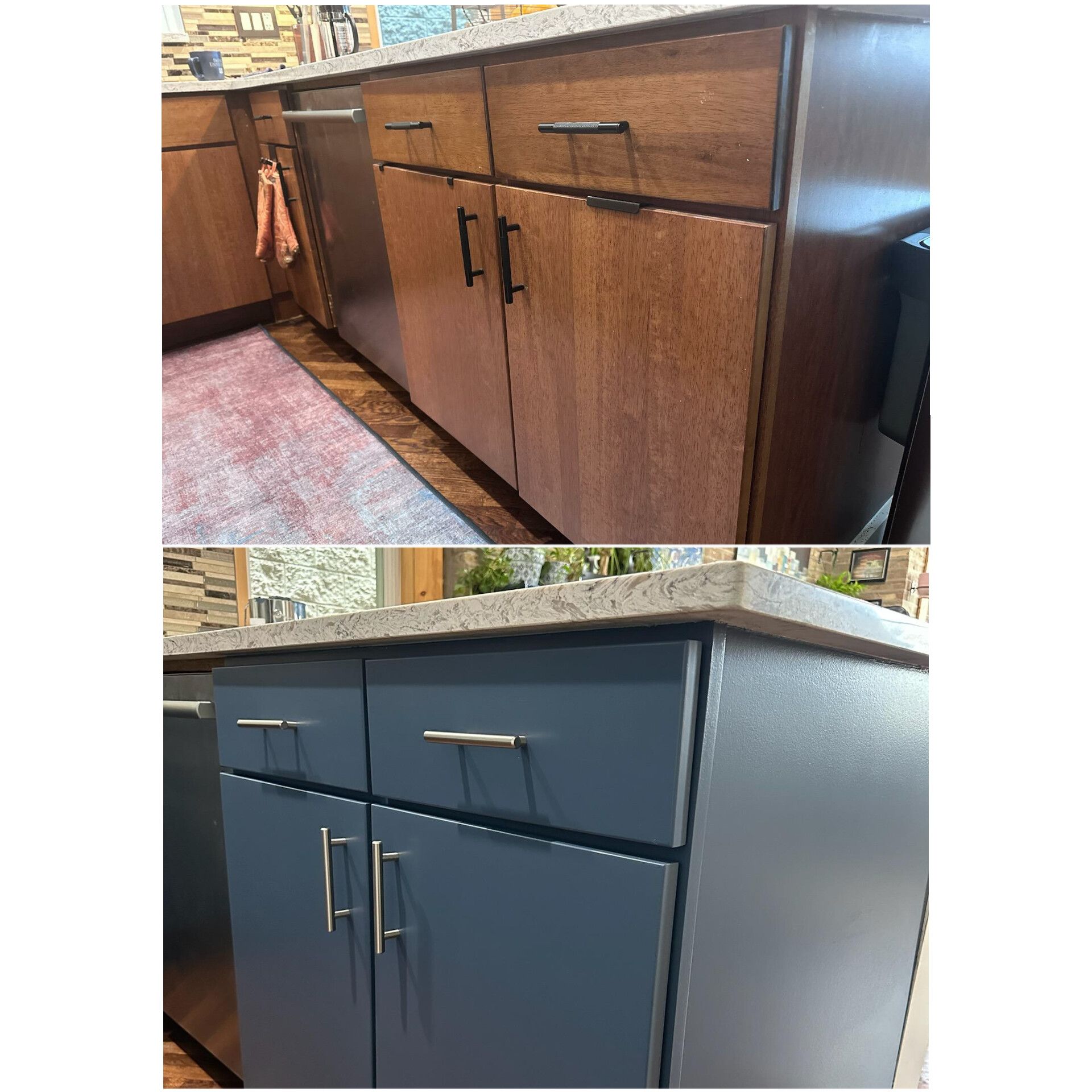 Before and After Cabinet Remodeling — Chicago, IL — McMaster Painting