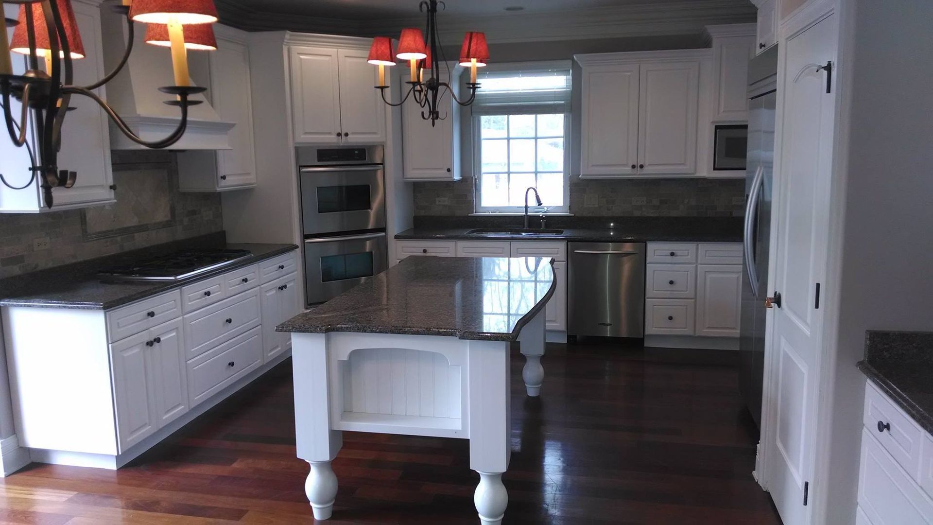White Elegant Kitchen Cabinets — Chicago, IL — McMaster Painting