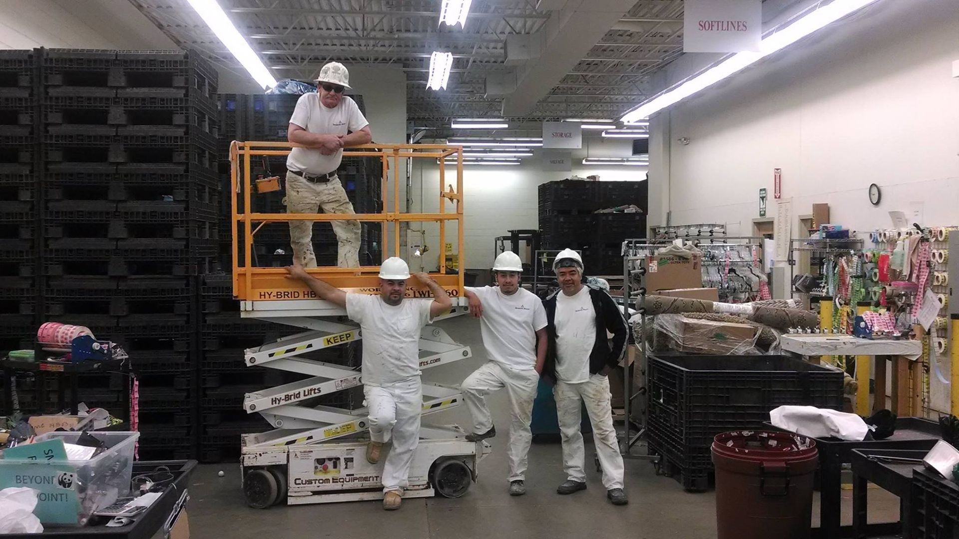 Workers Posing for a Photo - Chicago, IL - McMaster Painting