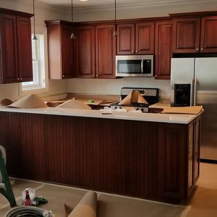 During Kitchen Renovation — Chicago, IL — McMaster Painting