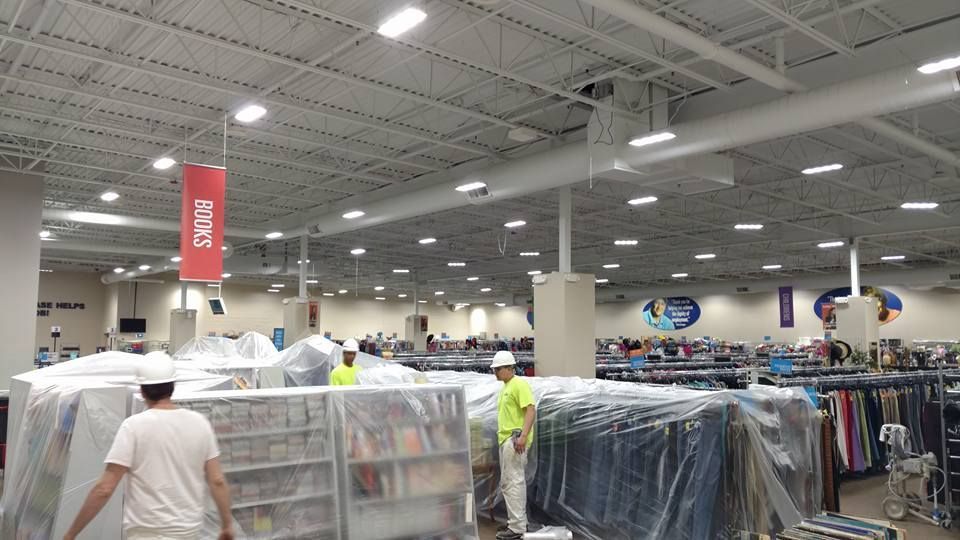 Interior Makeover for Bookstore - Chicago, IL - McMaster Painting