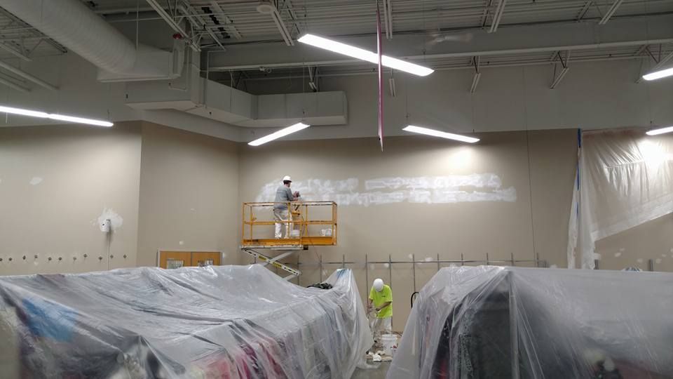 A Worker Painting - Chicago, IL - McMaster Painting