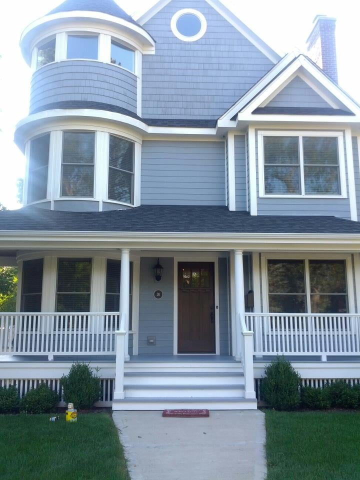House with A Porch and Stairs — Chicago, IL — McMaster Painting