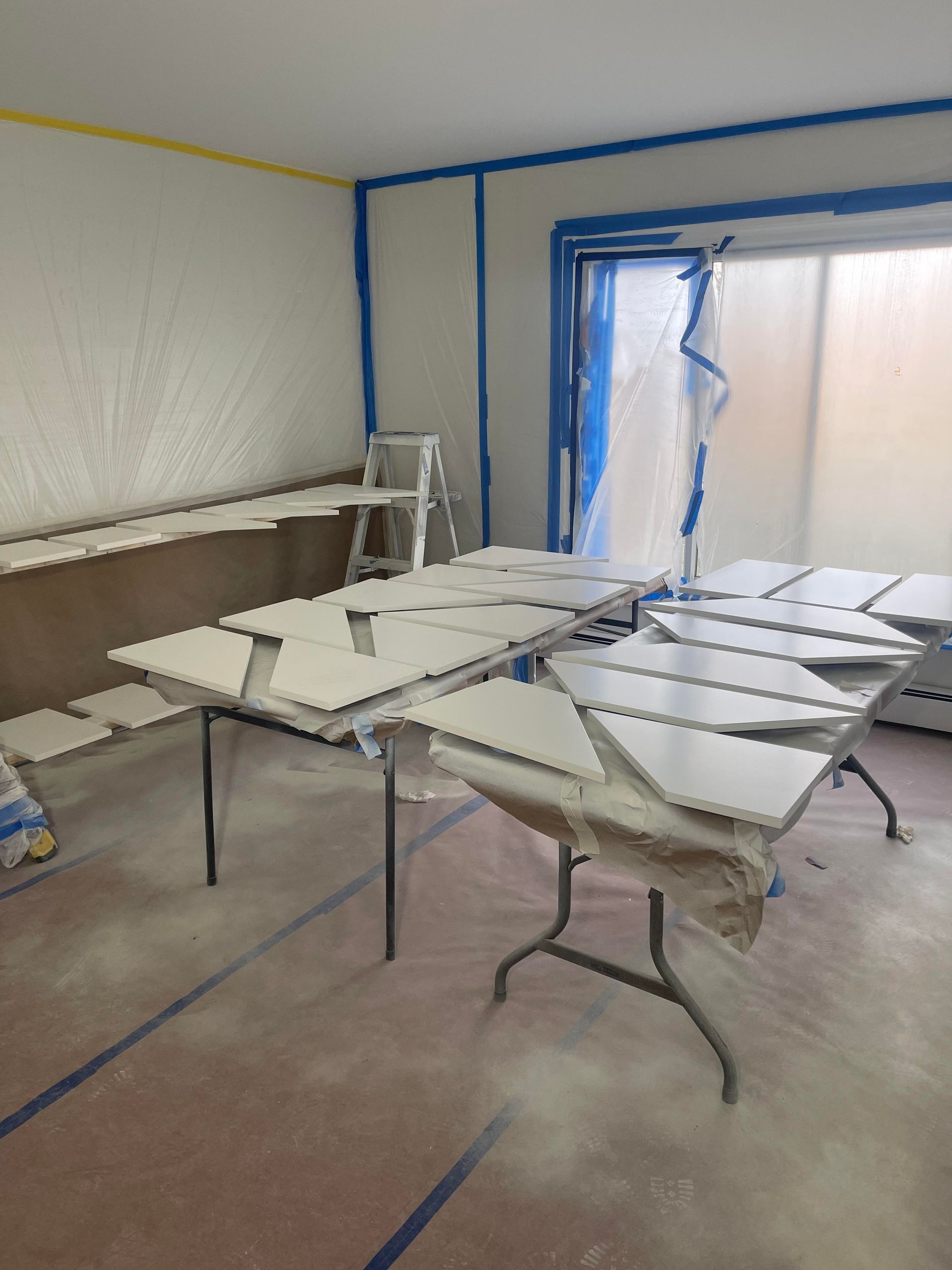 Tiles on Table — Chicago, IL — McMaster Painting