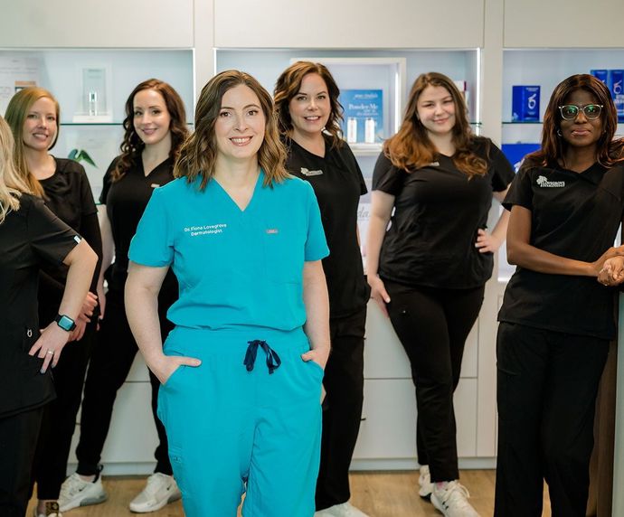 Lovegrove Dermatology Team, Dr. Fiona Lovegrove and her staff 