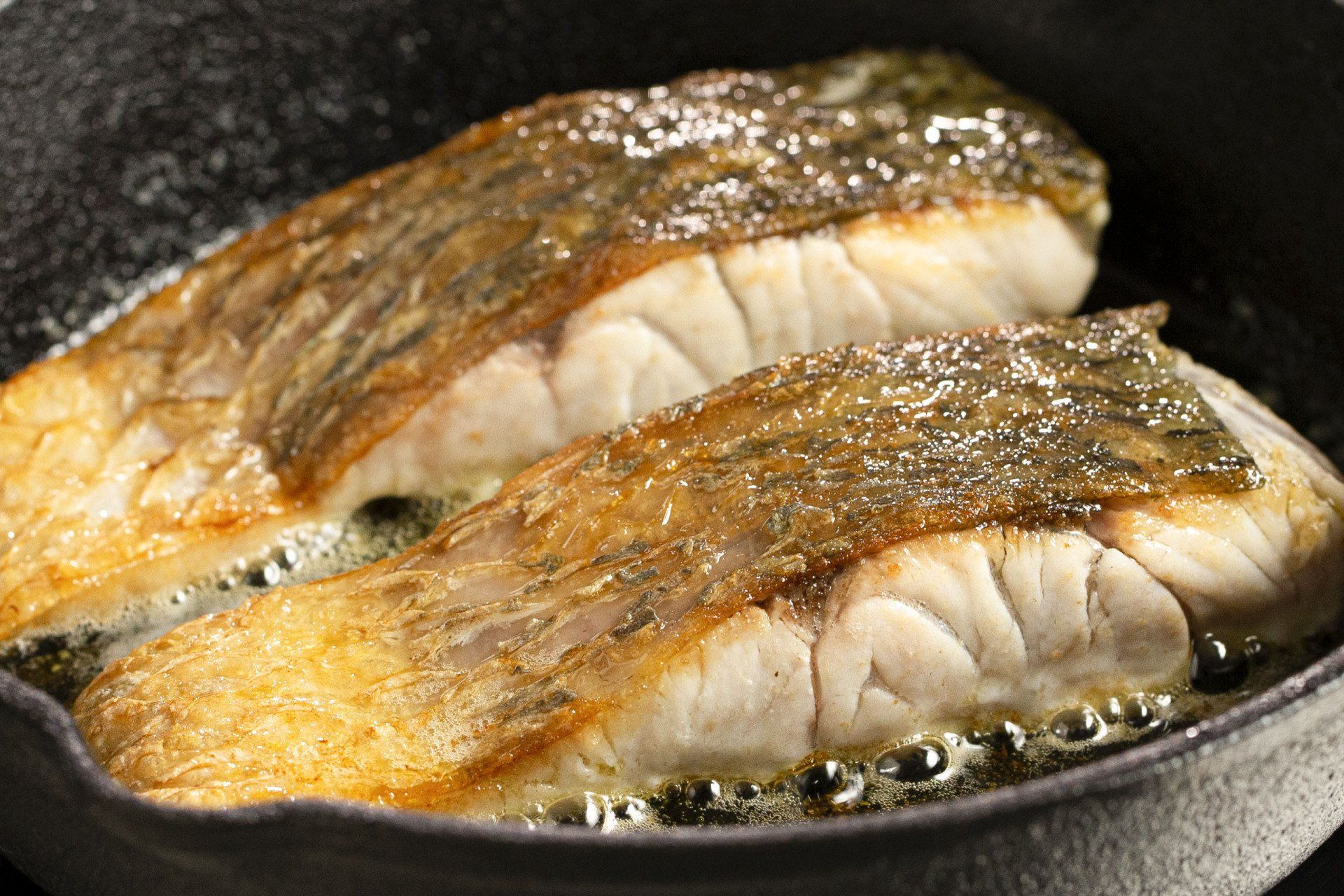 Crispy skin Barramundi in 7 -5 - 2