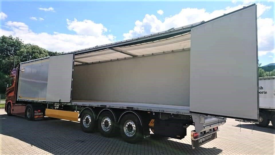 LEGRAS open side Т10, полуприцеп c подвижным полом, боковые двери, шагающий пол, cargofloor, bodex, knapen, stas, kraker, schwarzmueller, тонар