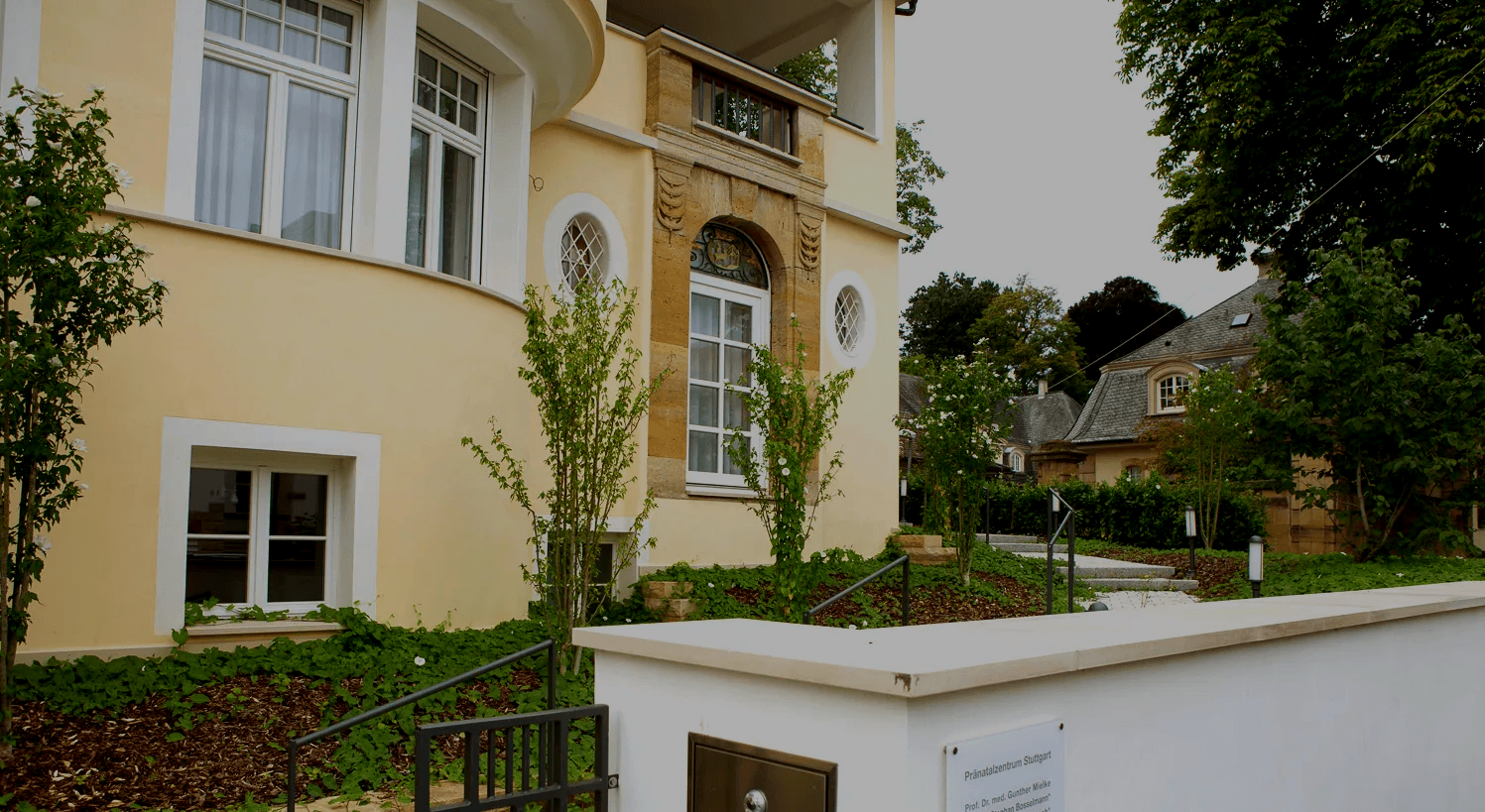 Gebäudeansicht Pränatalzentrum Stuttgart