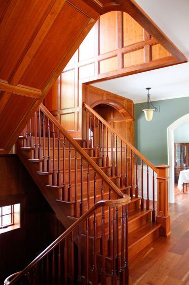 Newly Repaired Stairs — Cazenovia, NY — D.R. Cornue Woodworks