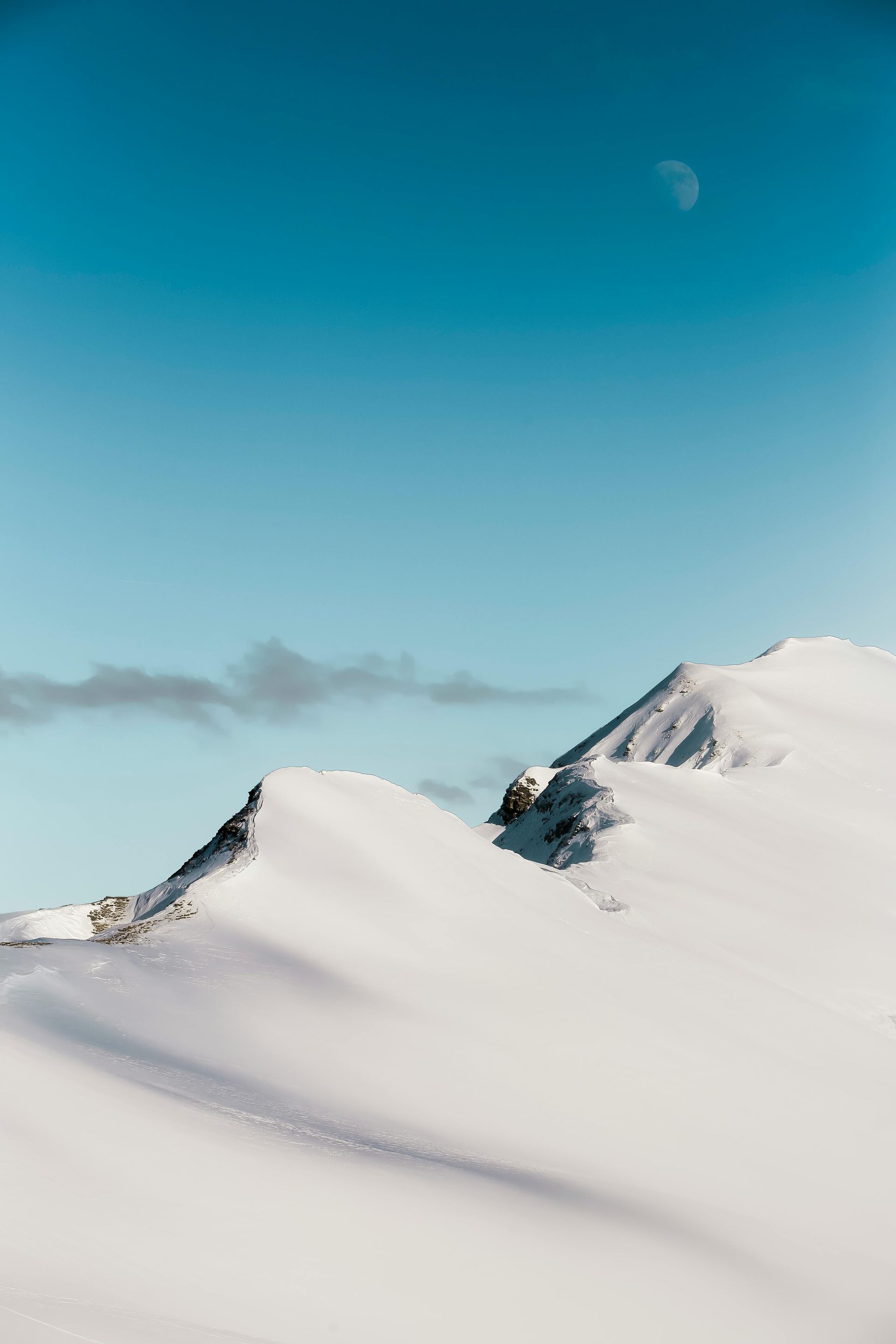 Berg, Schnee und Mond, Stimmungsbild, Der Gipfel der Dummheit, Kurzgeschichte