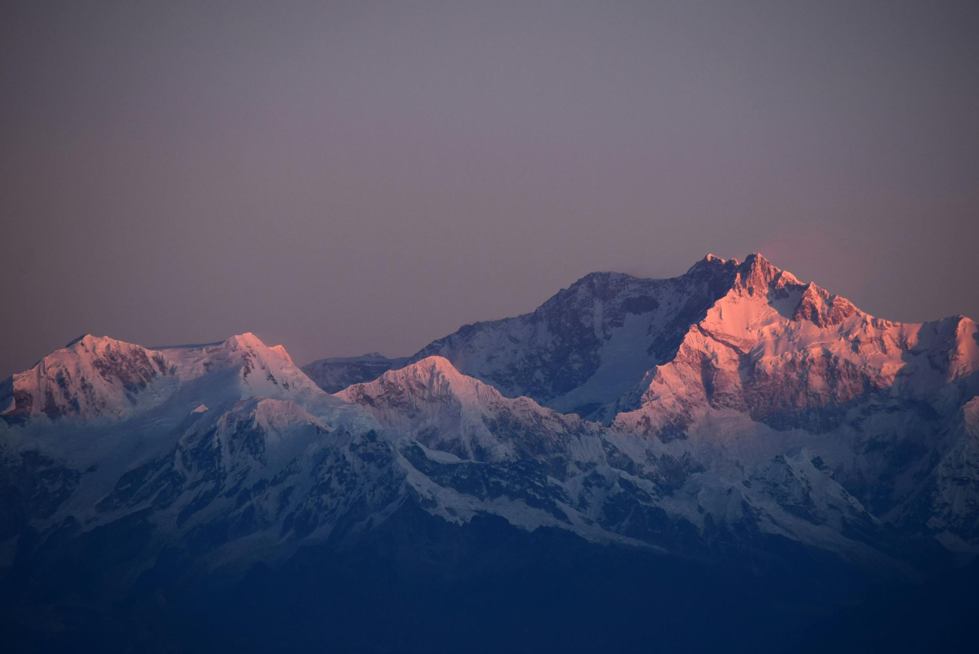 Sonnenuntergang Himalaya, Stimmungsbild, Der Gipfel der Dummheit, Kurzgeschichte