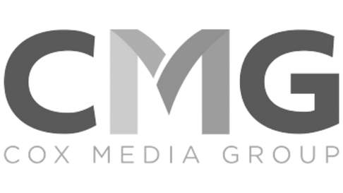The Cox Media Group logo, featuring the letters "CMG" in dark gray and light gray, with the full company name underneath.