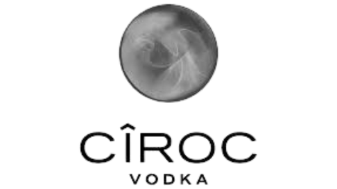 The Cîroc Vodka logo, featuring a circular gray icon above the brand name in black text.